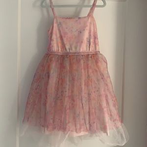 Girls 6/6x Cat & Jack spaghetti strap tulle dress